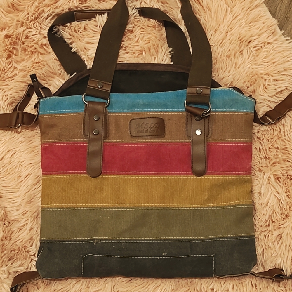Rainbow handbag